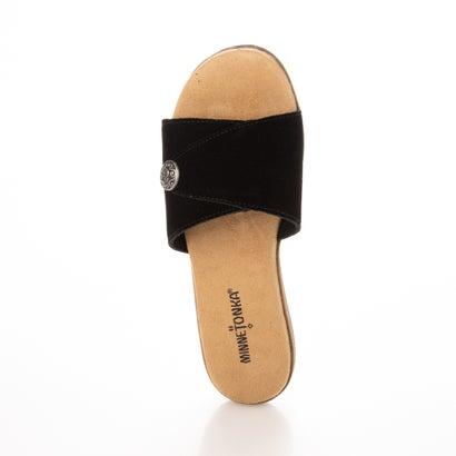 ミネトンカ MINNETONKA フラットサンダル farrah-5693001-bl （BLACK）｜locondo-shopping｜04