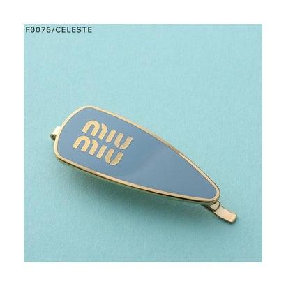 miu miu（ミュウミュウ） Miu Miu MIUMIU ヘアピン 5IF147 2F6T ロゴ