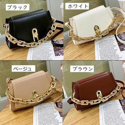 ミニミニストア miniministore チェーンデザイン ミニ ショルダーバッグ (ブラウン)|locondo-shopping|03
