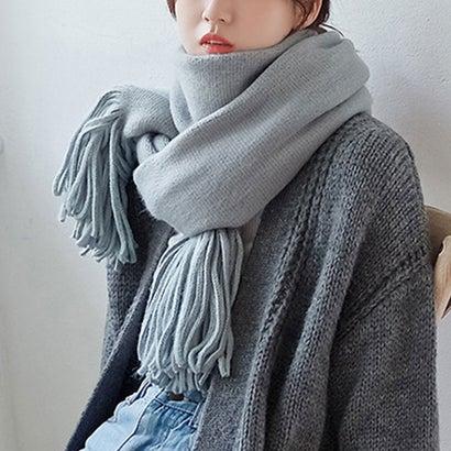ミニミニストア Miniministore リバーシブル ストール 秋冬 厚手無地 リバーシブル マフラー かわいい フリンジマフラー レディース 大 ブランド公式 Locomall ロコモール 通販 Paypayモール
