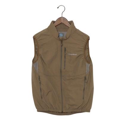 モンベル　ファンブローベストセット(色タンSサイズ+ファン+バッテリー) 新古品 mont-bell（モンベル） ファンブロー ベスト 男女兼用 （タン