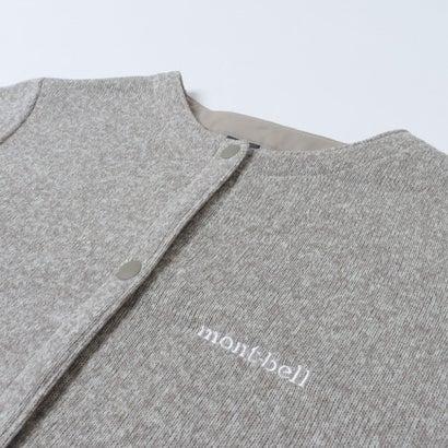 ★人気　モンベル　ニット　カーディガン　グレー系　レディース　XL mont-bell（モンベル） クリマプラス ニットカーディガン Women's 女性