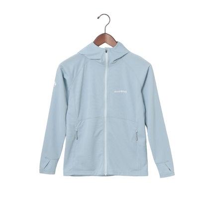 mont-bell（モンベル） クール パーカ Women's 女性用 （ライトブルー