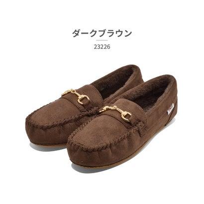 moz（モズ） レディース シューズ モカシン 23226 (ブラウン