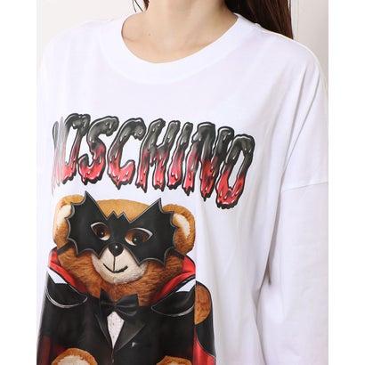 モスキーノ MOSCHINO バットテディベアプリントOP （WHITE