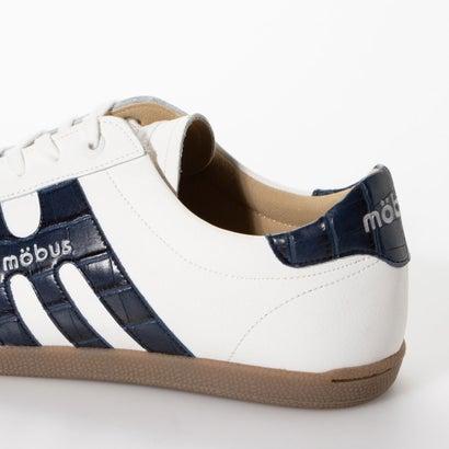 モーブス mobus MUNSTER （WHITE/NAVY CROCO）｜locondo-shopping｜06