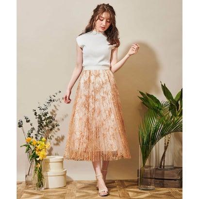 最先端 ノエラ Noela 線描き刺繍スカート オレンジ 最新の激安 Durber24 Com