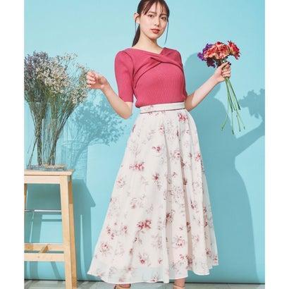 ノエラ ボトムス パンツ Noela ペイントフラワースカート ピンク ブランド公式 ピンク ファッション 通販 ロング マキシ丈