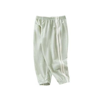バックヤードファミリー BACKYARD FAMILY ラインパンツ キッズ ジャージ パンツ 子供 （ライトグリーン）