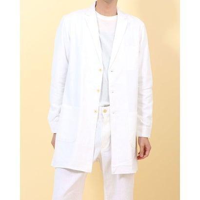 ナノ ユニバース アウトレット Nano Universe Outlet 綿麻ラペルロングシャツ オフホワイト ブランド公式 Locomall ロコモール 通販 Paypayモール