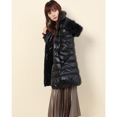 ナノ ユニバース アウトレット Nano Universe Outlet 西川ダウン Foxファーシャイニーダウン ブラック ブランド公式 Locomall ロコモール 通販 Paypayモール