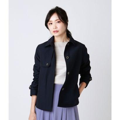 期間限定送料無料 ニューヨーカー Newyorker Marinch マリンチ コットンナイロングログラン トレンチデザインショートコート ネイビー 無料長期保証 Chickencoophollysprings Com