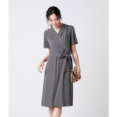 格安人気 ニューヨーカー Newyorker バイヤス柄プリントジャージー カシュクールワンピース ネイビー ブランド公式 Locomall ロコモール 通販 Paypayモール 春夏新色 Www Ladislexia Net