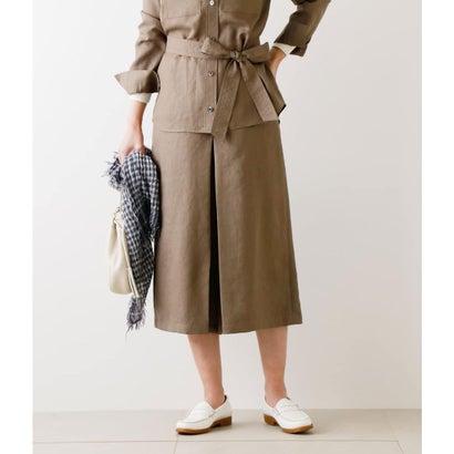 42 割引高品質の人気 ニューヨーカー Newyorker ライトファインツイル ボックスタックガウチョパンツ カーキ オールインワン セットアップ レディースファッション ファッション Littlestaruc Com