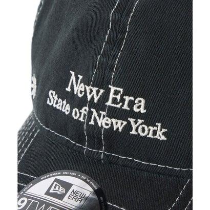 NYロゴ 花柄刺繍 9TWENTY キャップ　ゆきエラ　ブラック　本日発送 NEW ERA（ニューエラ） キャップ 9TWENTY Flower Embroidery ブラック