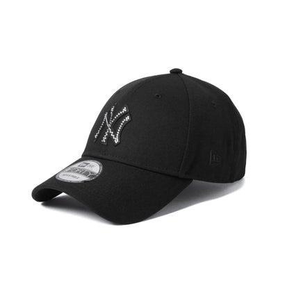 STONE  黒ロゴ付きキャップ NEW ERA（ニューエラ） 正規取扱店 キャップ メンズ レディース 深め