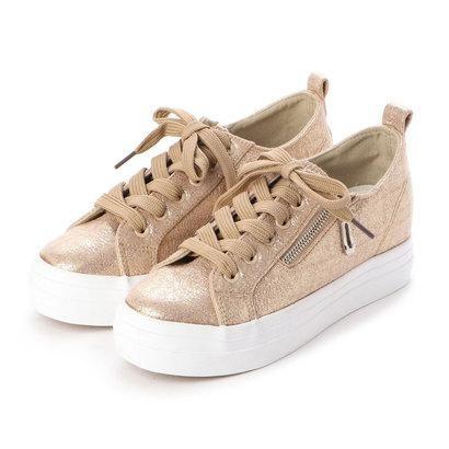 ノイエ マルシェ Neue Marche 厚底インヒールスニーカー956 ゴールド ブランド公式 Locomall ロコモール 通販 Paypayモール