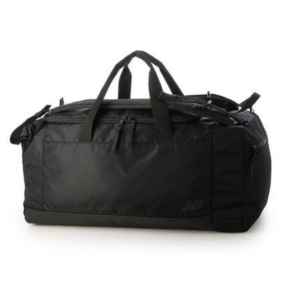 【美品】New Balace ニューバランス ボストンバッグ 2way レザー黒 New Balance ニューバランス 2Way ボストンバッグ 50L （クロ