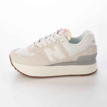 ニューバランス New Balance WL574ZQD （ホワイト/グレー）｜locondo-shopping｜02