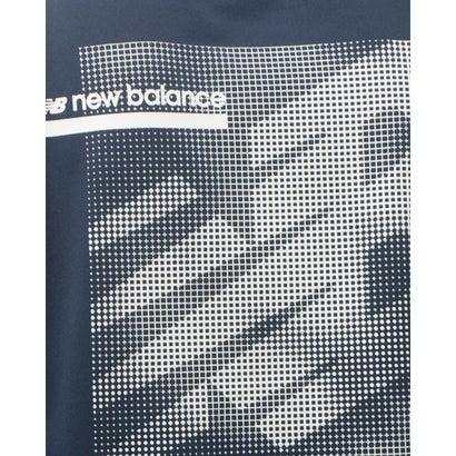 ニューバランス New Balance メンズ 長袖機能Tシャツ ロングスリーブポリTシャツ_ AMT33076 （ネイビー）｜locondo-shopping｜09