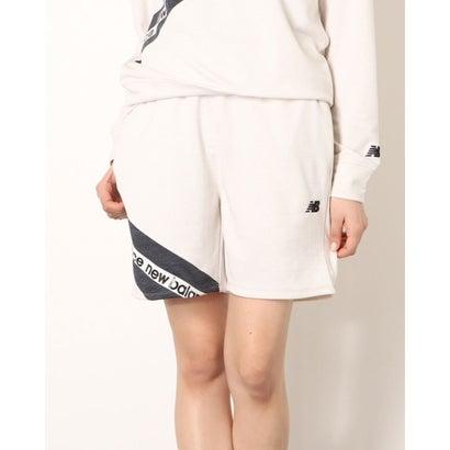 ニューバランス New Balance レディース ジャージハーフパンツ テリーショーツ Ws ホワイト 3 393円 激安大特価