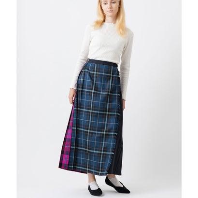 オニールオブダブリン　パッチワークロングスカート　サイズ36 オニールオブダブリン O'NEIL of DUBLIN 別注 パッチワーク キルト