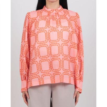 オーラ・カイリー Orla Kiely アブストラクトプリント 長袖ブラウス 