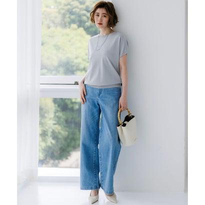 23区 S レーヨンポリエステルストレッチ プルオーバー ラメ ニット
