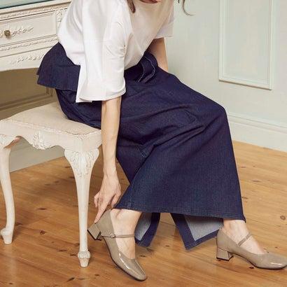 ピッティ Pitti レイン対応 スクエアトゥストラップレインパンプス オークエナメル ブランド公式 Locomall ロコモール 通販 Paypayモール