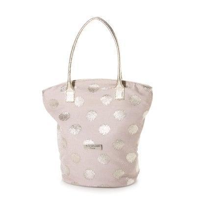 ペルルペッシュアウトレット Perle Peche Outlet Teresacambi ドットトート ピンク柄 ブランド公式 Locomall ロコモール 通販 Paypayモール
