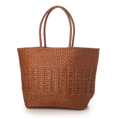 perche（ペルケ） 牛革メッシュ編みトートL （BR） : ブランド公式 