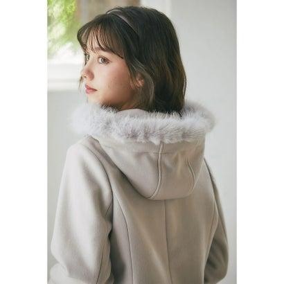 トッコクローゼット tocco closet 取り外し可能なファー付きビジュー