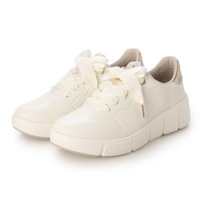 diana（プラスダイアナ） 【軽量】ビジュー付きリボンスニーカー