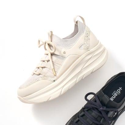 diana（プラスダイアナ） 【軽量・撥水加工】ビジュー付きニットコンビ