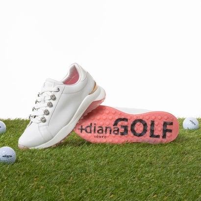 diana（プラスダイアナ） 【+dianaGOLF】レースアップゴルフシューズ