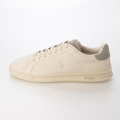 ポロ ラルフ ローレン POLO RALPH LAUREN HRT CT II-SNEAKERS-LOW TOP LACE （NATURAL/GREY｜locondo-shopping｜06