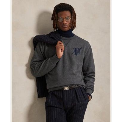 美品✨ポロ ラルフローレン　フリース グラフィック スウェット　グレー　M相当 POLO RALPH LAUREN（ポロ・ラルフローレン） ポロ ラルフ ローレン