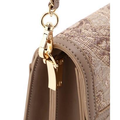 ています 美人百花11月号掲載 ジャガードチェーンミニショルダーバッグ ロコモール