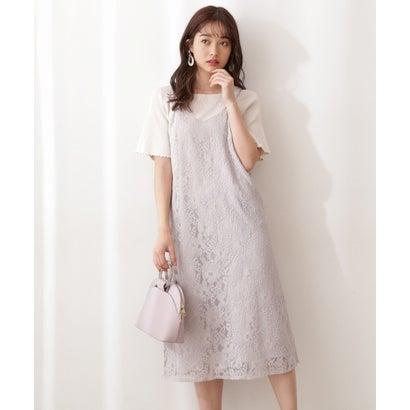 美人百花 5月号掲載 レースアップタイトキャミワンピース グレージュ ブランド公式 Locomall ロコモール 通販 Paypayモール