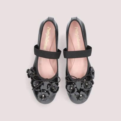プリティ・バレリーナ Pretty Ballerinas LEA little flowers / レア リトル フラワーズ バレエシューズ （NEG