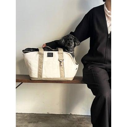パフ PUFF pet carry canvas tote L【返品不可商品】 （ベージュ
