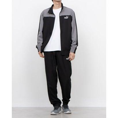 PUMA（プーマ） メンズ ウインド上下セット ウーブン カラーブロック