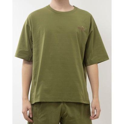 プーマ PUMA メンズ 半袖Tシャツ CORE HERITAGE SS Tシャツ_ 680667 （オリーブ グリーン）｜locondo-shopping｜04