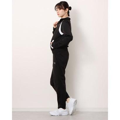 プーマ PUMA レディース ジャージ上下セット CLASSIC トレーニングスーツ_ 849607 (ブラック)|locondo-shopping|02