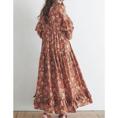 リエディ Re Edit 低身長向けsサイズ 高身長向けmサイズ対応 花柄フリルボリュームワンピース アイボリー ブランド公式 Locomall ロコモール 通販 Paypayモール