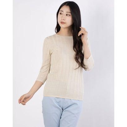 上質で快適リネームrename リネンリブニットセーターオフ白魅了 Staffstory Com