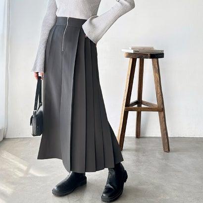 GeeRA（ジーラ） フロントファスナープリーツスカート