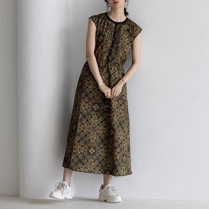 ジーラ Geera アソート柄ワンピース 黒系エスニック柄 Rew ブランド公式 Locomall ロコモール 通販 Yahoo ショッピング