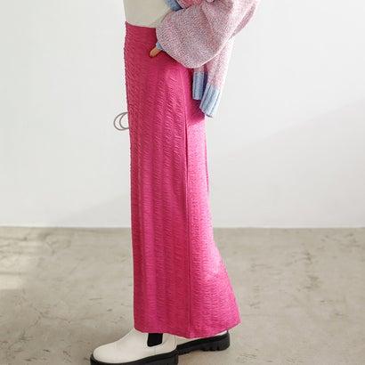 ジーラ GeeRA ふくれジャカードカットソータイトスカート （ピンク）｜locondo-shopping｜07