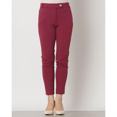 リナシメント RINASCIMENTO 金ボタンセンタープレスパンツ （Bordeaux Rosso）